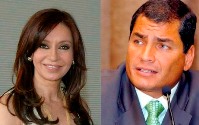 Kirchner, Correa warned against travelling to Honduras 