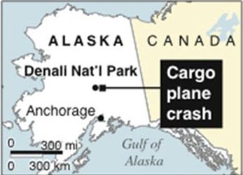Plane crashes in Alaska's Denali National Park