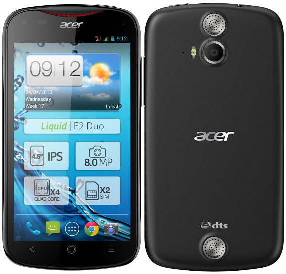Acer launches new Liquid E2 smartphone