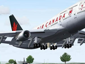Air Canada begins in-flight internet service