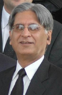 Pakistan’s Supreme Court Bar Association President Aitzaz Ahsan