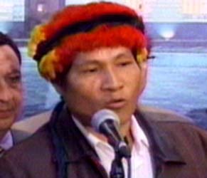 Peruvian indigenous leader fled to Nicaraguan embassy 