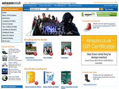 Amazon footing in the online grocery hub