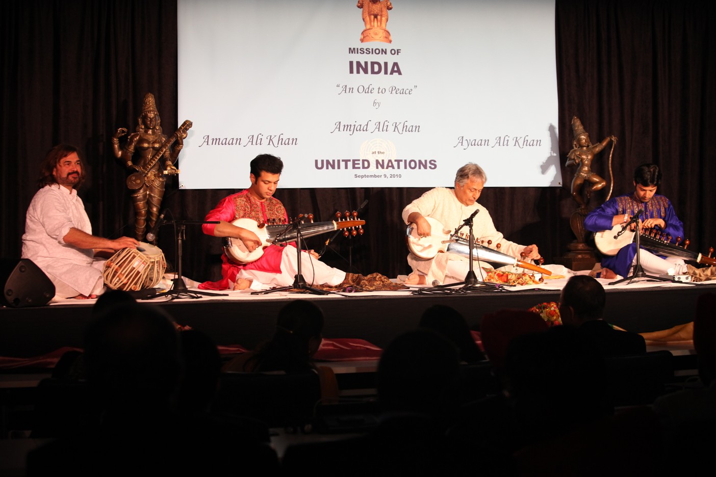 Indeed a Great Honour For Ustad Amjad Ali Khan, Amaan and Ayaan Ali Khan