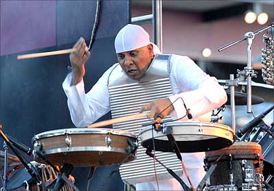 I practise on pillows: Drummer Sivamani