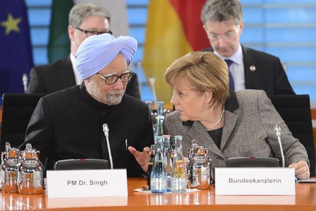 Angela-Merkel-Manmohan-Singh