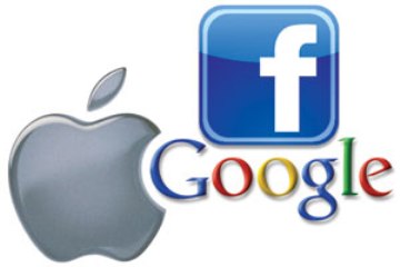 Apple, Google, Facebook