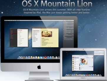 Apple to release OS X Mountain Lion this summer