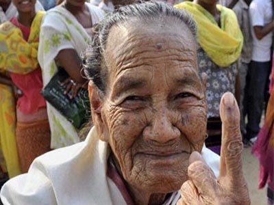 Assam records 12 percent polling in first two hours