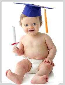 Intelligent babies do become highly achieving adults