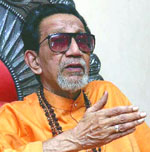 Shiv Sena chief Bal Thackeray