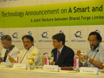 Bharat Forge and KPIT Cummins join hands
