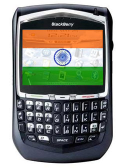 BlackBerry sales drop in India 