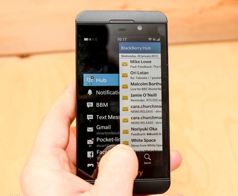 BlackBerry10 OS’ virtual keyboard to support Hindi langauge