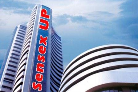 Sensex holds on to morning gains 