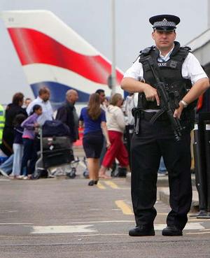 british police front