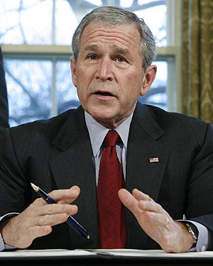 Bush acknowledges tough fight in Afghanistan