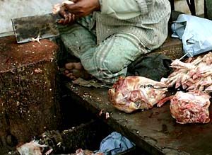 Delhi butchers continue strike for fourth day