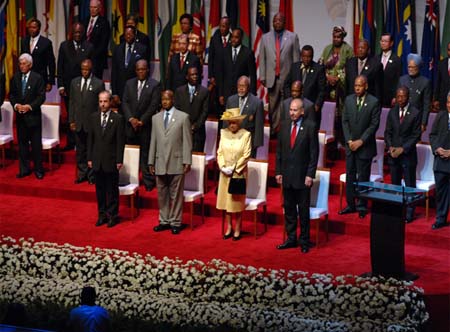 International media parks itself in cruise liner for CHOGM summit