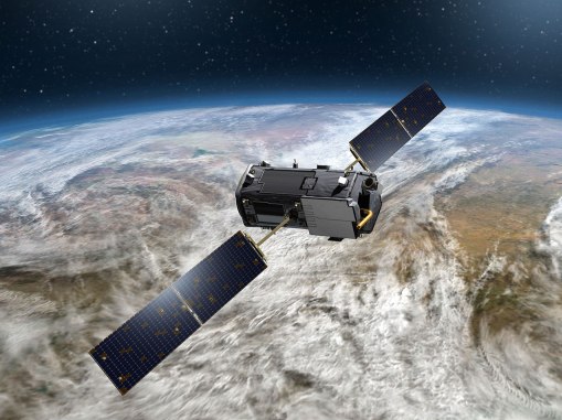 CO2 looks from outer space