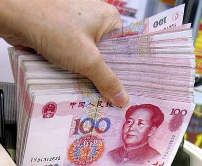 Inflation in China takes sheen of deposits