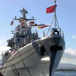 Chinese warship to dock in Vietnam