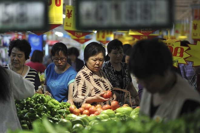 China consumer price index rose 2.% in June