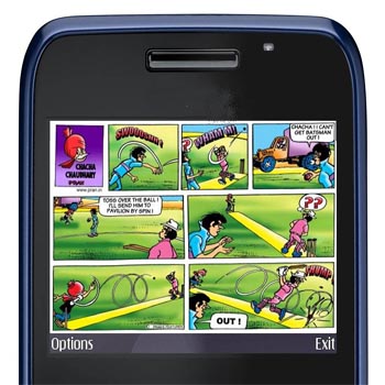 Now, Enjoy Comics On Your Handsets!