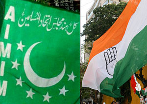 Congress, MIM ahead in Hyderabad civic polls