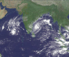 Tropical Cyclone 05B to make landfall south of Chennai on December 14