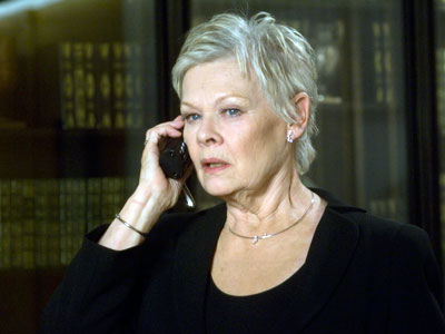 Dame Judi Dench may bid adieu to Bond