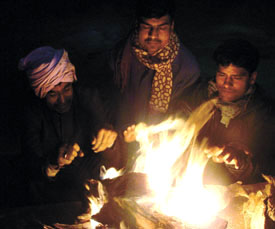 Delhi gets colder