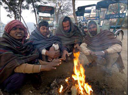 Delhi records coldest day of season