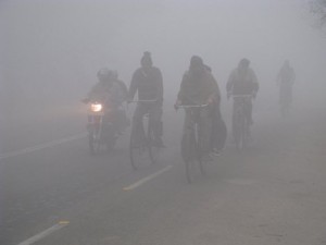 Delhi fog