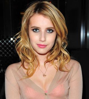 Emma Roberts' house a mess!