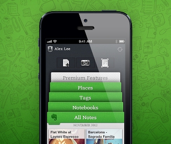 Evernote updates its iOS apps lineup with a slick redesign 