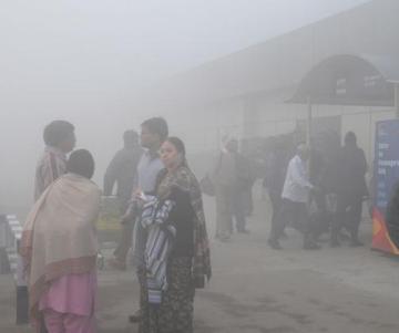 Fog back in Delhi