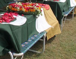 Funeral of Karachi blast victims today