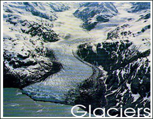 Glaciers can shrink “in a geologic instant”