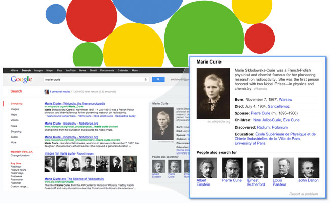 Google enhances search service with Knowledge Graph