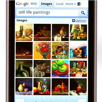 Google with a new Image search proposition for Mobiles