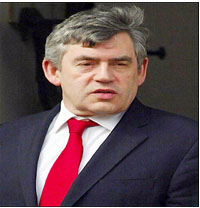 British Prime Minister Gordon Brown 