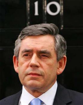 Gordon Brown visits Northern Ireland after attack on army base