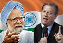 Al Gore meets Manmohan Singh, discusses climate change