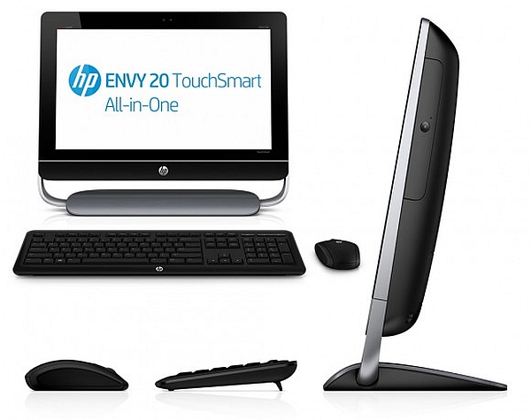 HP unveils Windows 8-based ENVY 20 and 23 TouchSmart all-in-one PCs