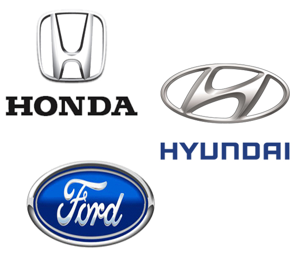 Honda-Hyundai-Ford-Logo