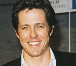 Hugh Grant thinking about fatherhood at 49