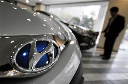 South Korean automakers's sales rise