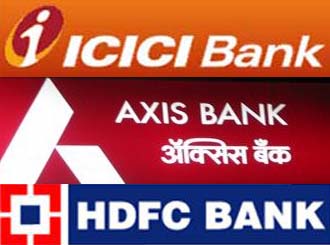 ICICI-Axis-HDFC-banks