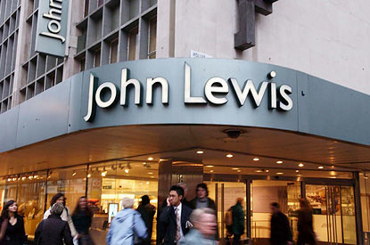 John Lewis profits rise 60 per cent in first six months